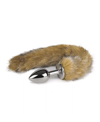 Brun Revehale m/ Analplugg i S�lv