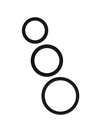 Penisringsett - 3 stk
