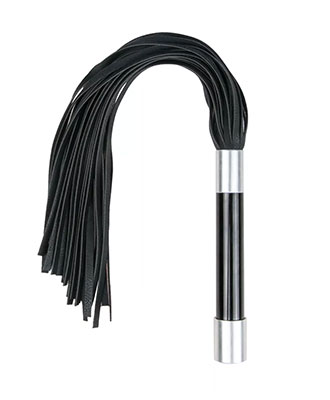 Lang Flogger m/ Metallgrep