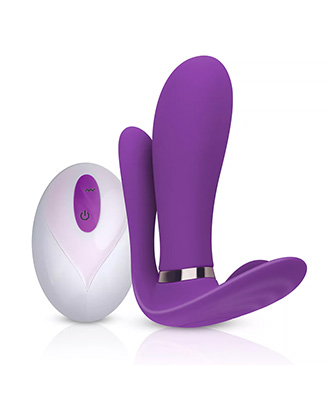 Purple Pleaser Trippelvibrator