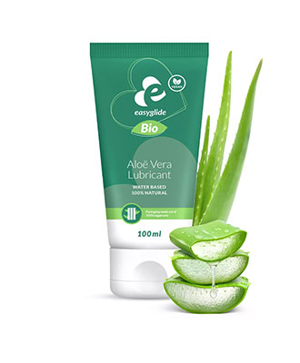 EasyGlide Bio & Natural Vannbasert Aloe vera Glidemiddel - 100 ml