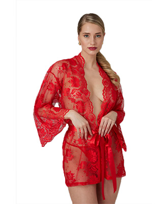 Lace Kimono Graceful