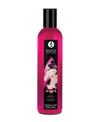 Shunga Bath & Shower Gel - Frosted Cherry