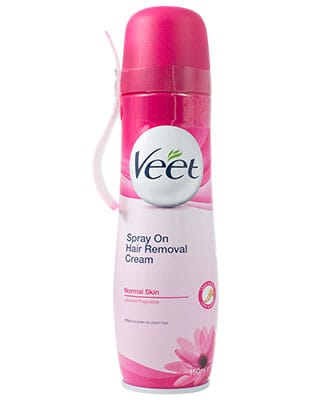 Veet Spray On Hair Removal Cream Legs & Body 150 ml