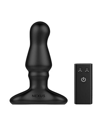 Nexus - Bolster Analplugg m/ Oppbl�sbar Tupp og Fjernkontroll