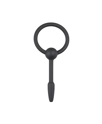 Urethral Sounding - Silikonplugg m/ ring
