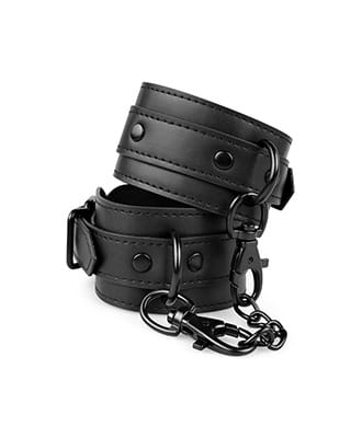 Bedroom Fantasies Ankelmansjetter i Vegansk L�r