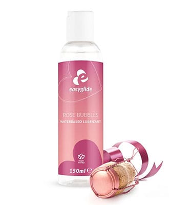 EasyGlide Ros� Bubbles Vannbasert Glidemiddel 150 ml