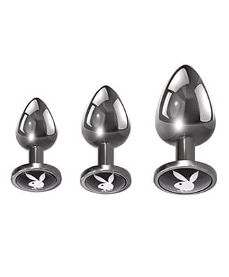 Playboy - Pleasure 3 Ways Anal Plug Set