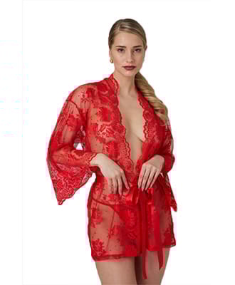 Lace Kimono Graceful