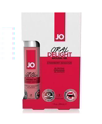 System JO - Oral Delight Arousal Gel Strawberry Sensation 30 ml