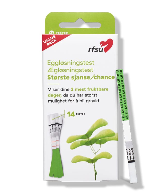 RFSU Eggl�sningstest 14 pk.