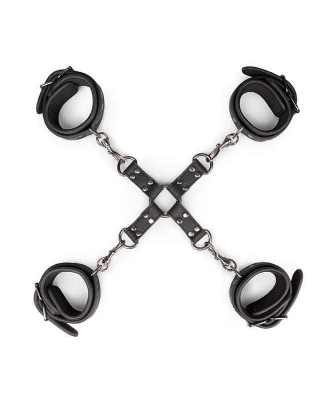 EasyToys Hogtie-sett med h�nd- og ankeljern