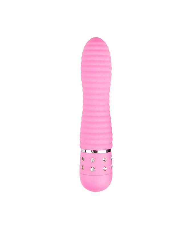 EasyToys Love Diamond Ribbed Vibrator