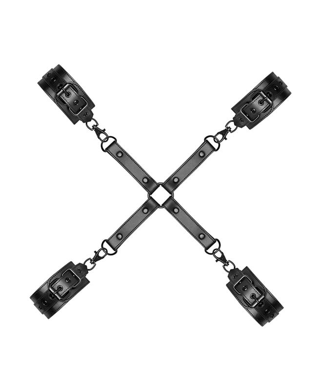 Bedroom Fantasies Hogtie-sett m/ H�nd- og Ankeljern