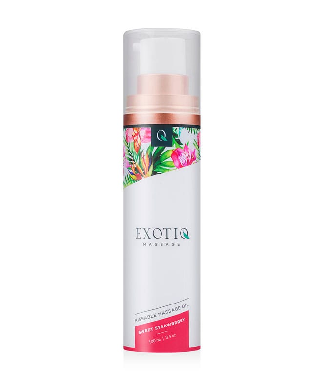 Exotiq Massasjeolje Jordb�r - 100 ml