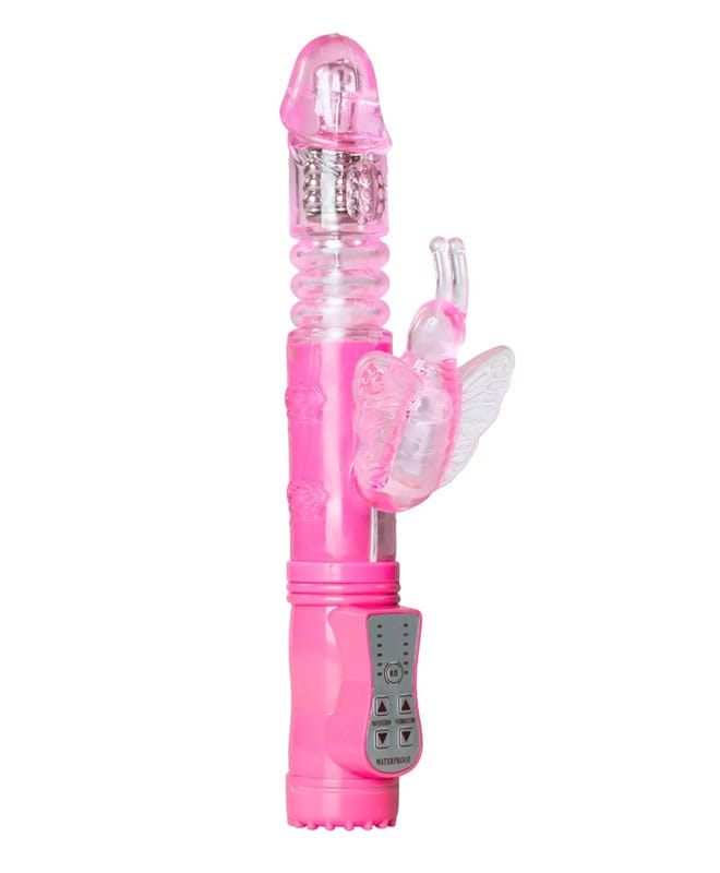 Easytoys Pink Butterfly Vibrator