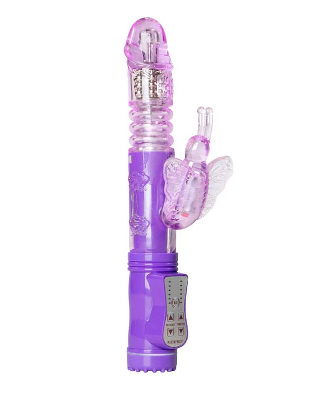 Easytoys Purple Butterfly Vibrator