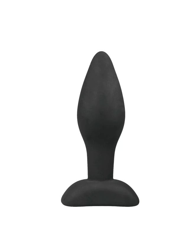 Small Black Silicone Buttplug