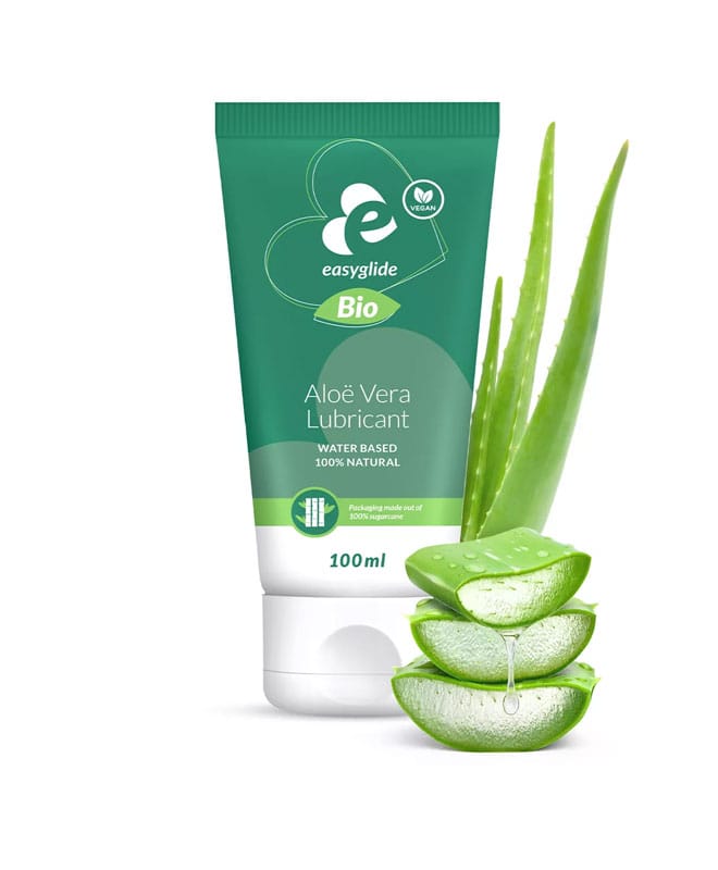 EasyGlide Bio & Natural Vannbasert Aloe vera Glidemiddel - 100 ml
