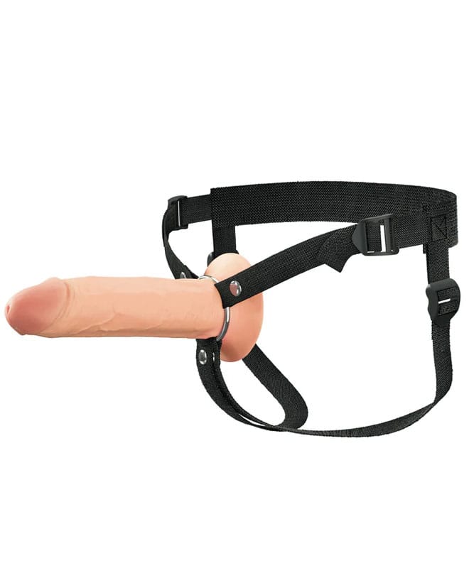Fantasy X-tensions Elite Hollow Silicone Strap-On 8 inch