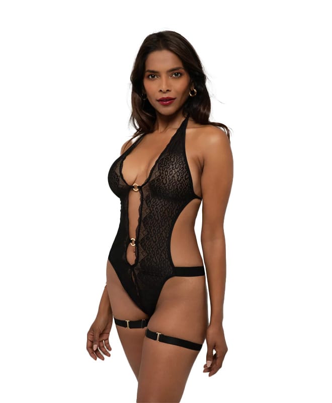 Open Crotch Body Camisa