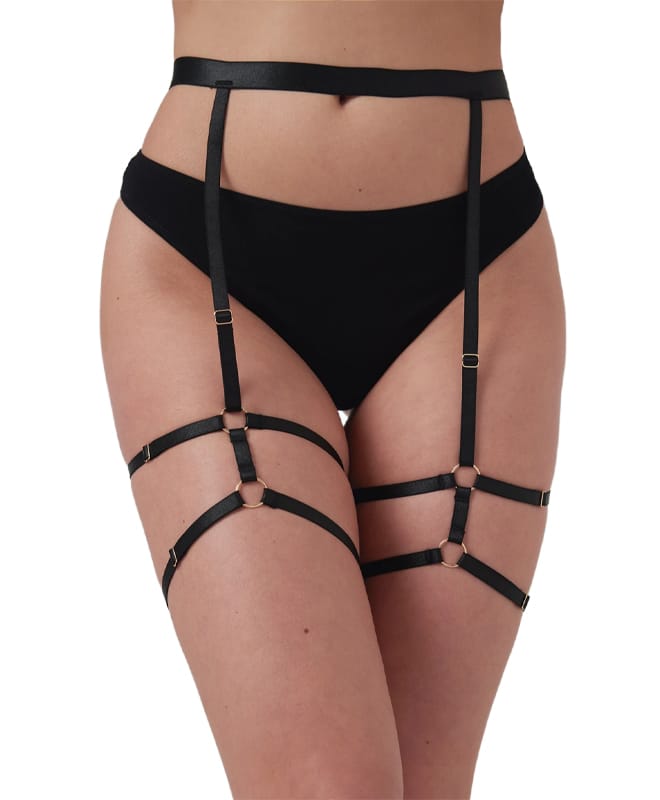 Strappy Garterbelt Blushing