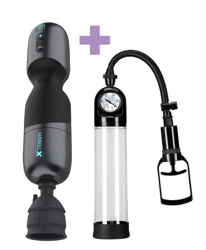 Xtensity - Multiorgasmer for menn + penispumpe