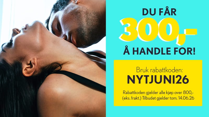 Du f�r 800 kr avslag akkurat n� med koden NYTJUNI26