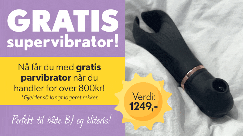 Kj�p for over 800kr og f� med en supervibrator! 