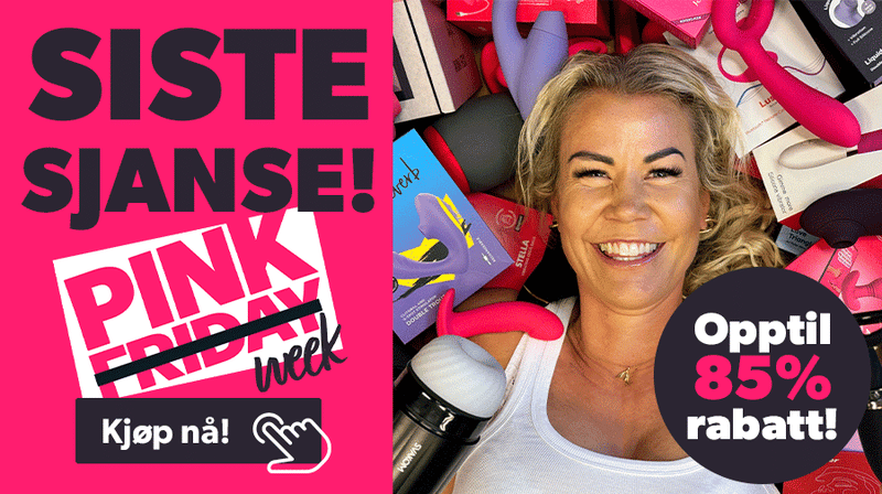 PINK WEEK - opptil 85% rabatt p� over 550 varer!