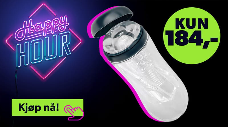 Spar stort p� Fppr gjennomsiktig masturbator! Kun 184kr!