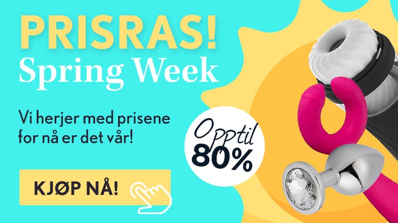 Spring week hos Nytelse! Vi feirer at v�ren kommer med bestselgere p� tilbud til opptil 80% rabatt!
