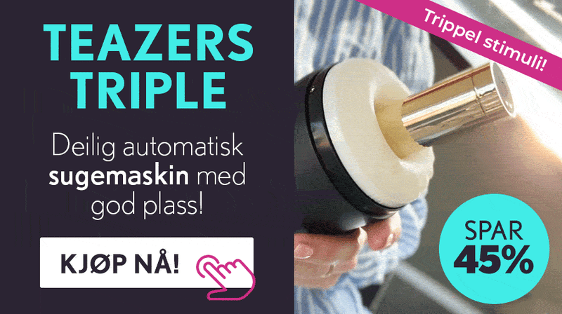 Spar 45% p� v�r nye supermasturbator!