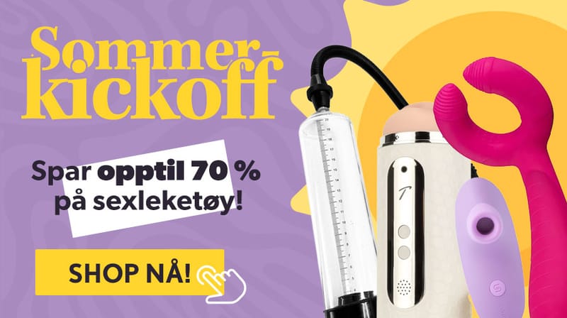 Sommerkickoff! Opptil 70% rabatt!