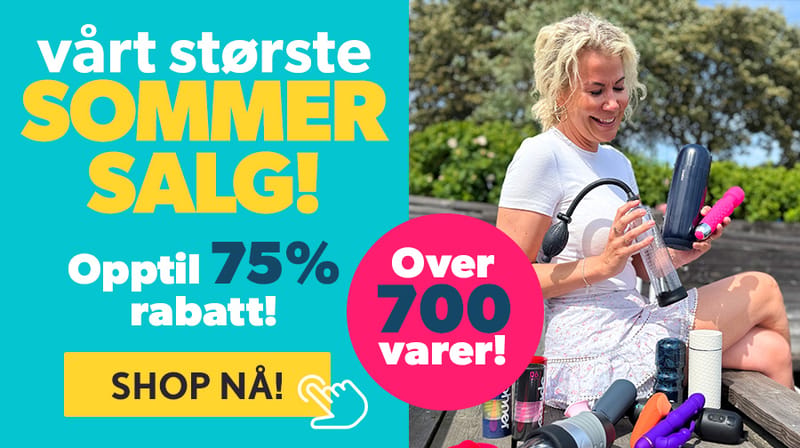 Sommersalget er i gang igjen!