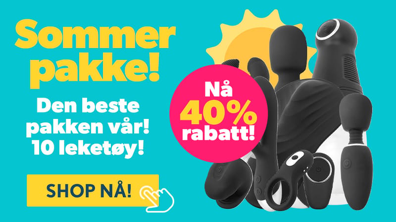 Sommerpakke til par - den ultimate pakke til dere som vil ha en ekstra spennende sommer!