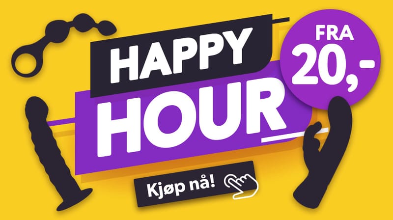 HAPPY HOUR! Varer fra 20kr!