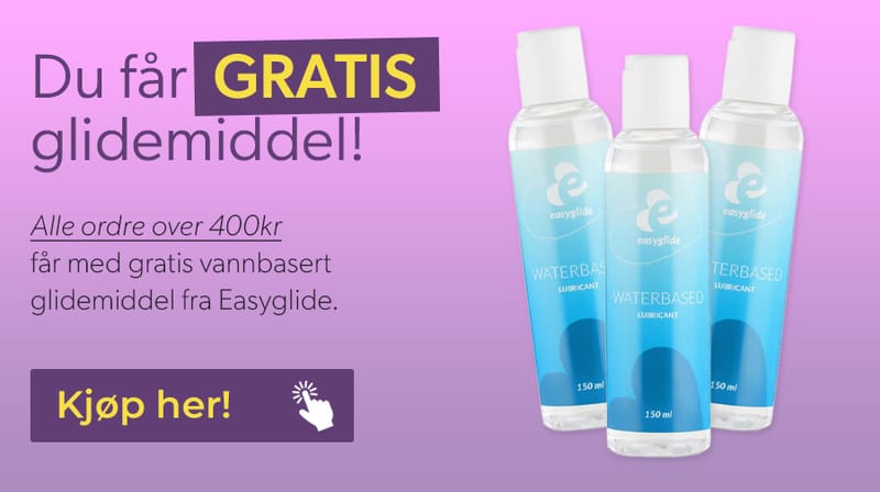 Kj�p for over 400kr og f� med gratis glidemiddel!
