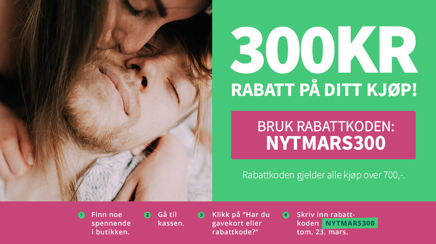 Nytelse rabattkode gir deg rabatt på 300 kr