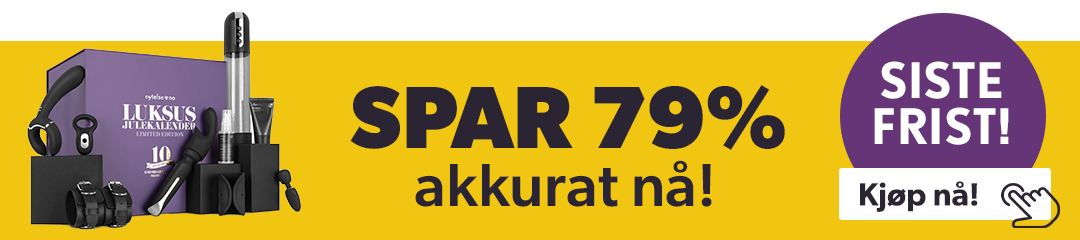 Kjp julekalender n og f med en gratis massasjestav til en verdi av 1890kr!