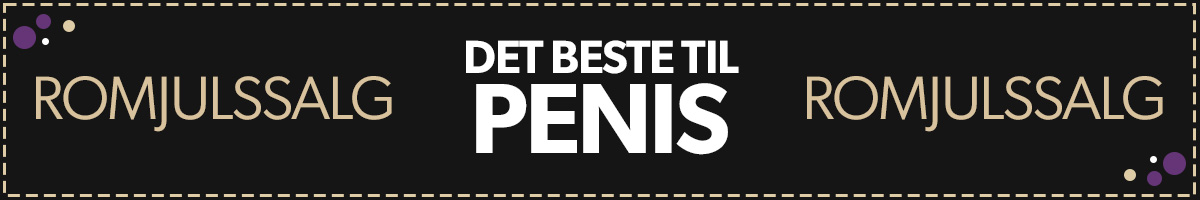 Romjulssalg 2023 - Alt til penis!