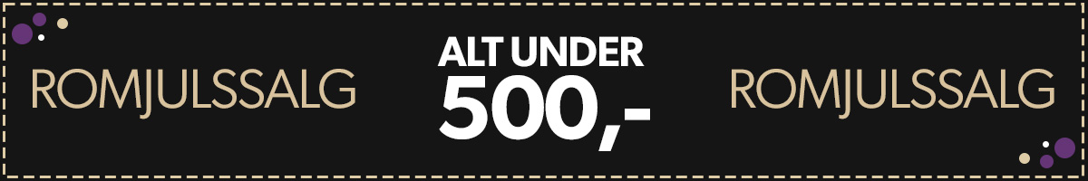 Romjul 2023 - Alt under 500kr!