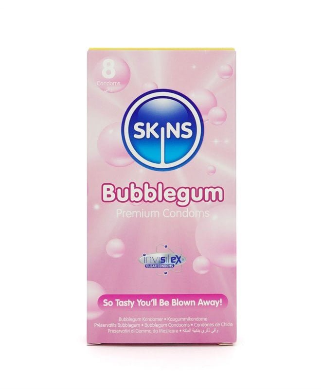Skins Bubblegum Kondomer - 8 stk
