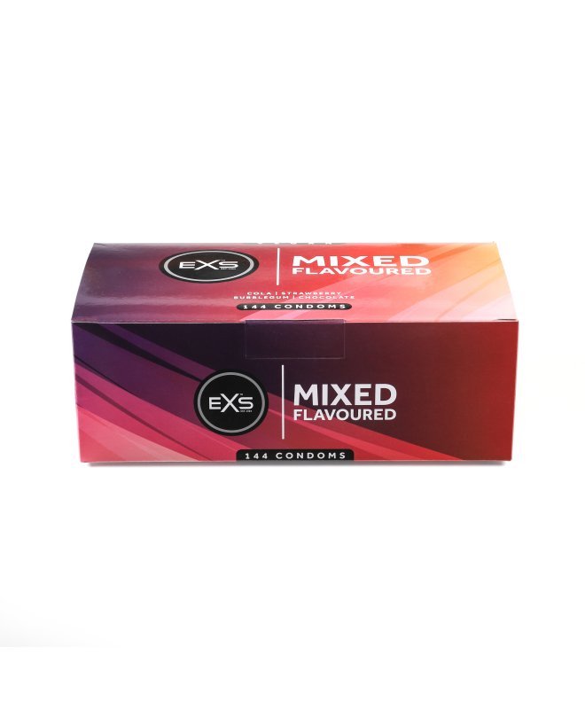 Kondomer EXS Mixed Flavours 144 pk