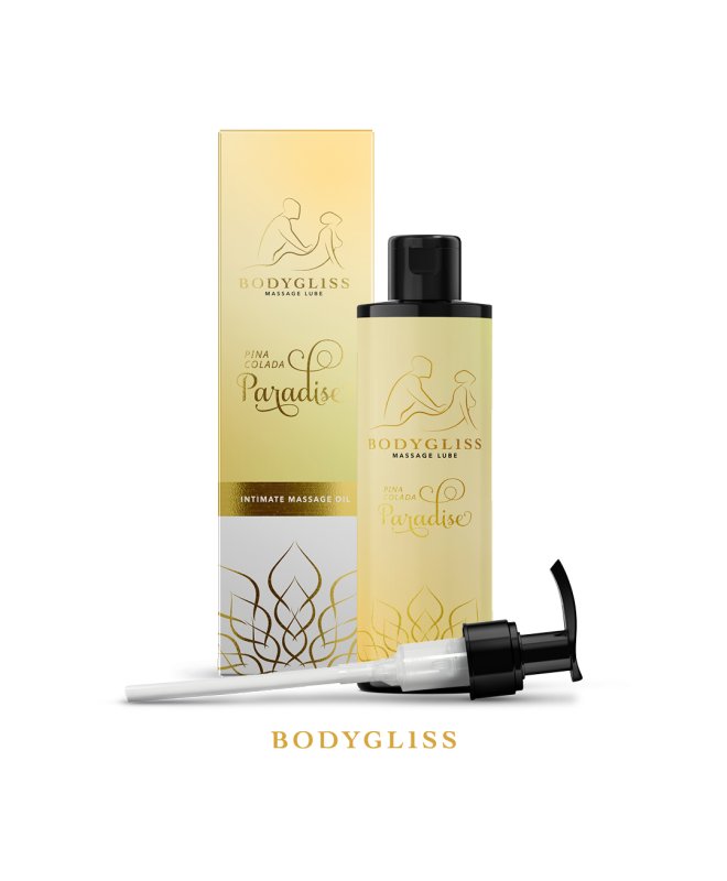 Massasjeglid BodyGliss 2-i-1 kokos & rom