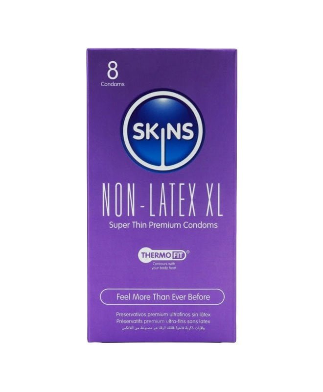 Skins Lateksfrie XL Kondomer 8 pk
